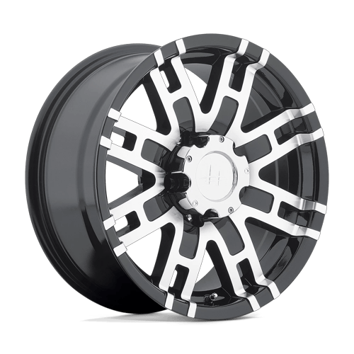 Helo - HE835 17X8 6X5.5 G-blk/mch 0MM