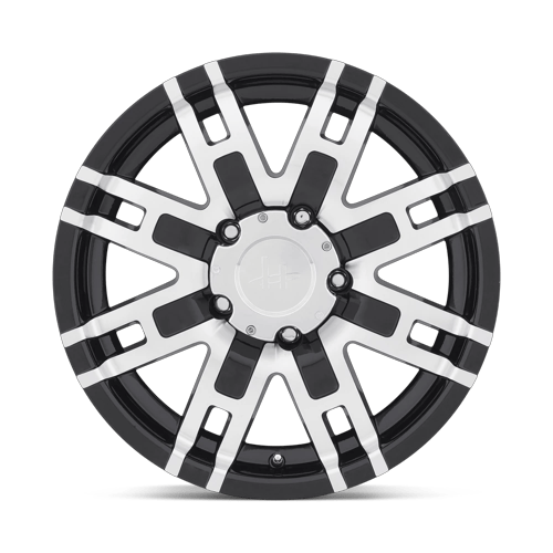 Helo - HE835 17X8 6X5.5 G-blk/mch 0MM