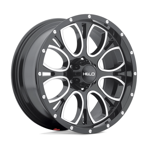 Helo - HE879 20X9 6X5.5 G-blk/mill +18MM