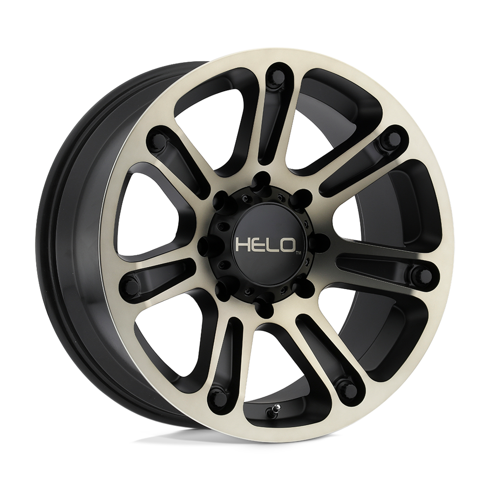 Helo - HE904 20X9 5X5.0 Satin Black Dtcc -12MM