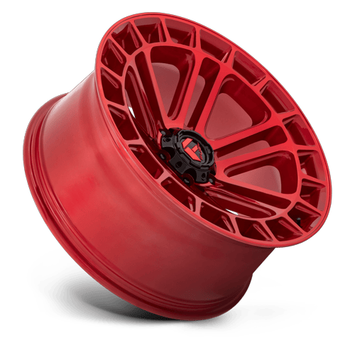 Fuel Off-Road Aluminum Wheels 22X10 Heater D719 Candy Red Machined