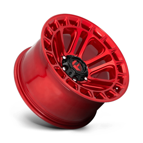 Fuel Off-Road Aluminum Wheels 18X9 Heater D719 Candy Red Machined