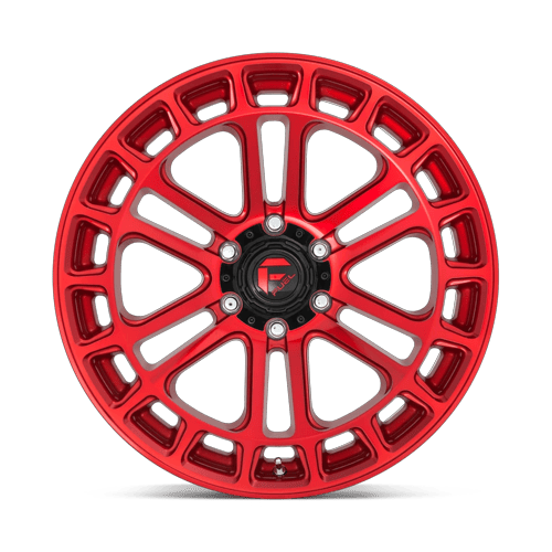 Fuel Off-Road D719 20X9 Candy Red Machined 6x139.7 +1mm