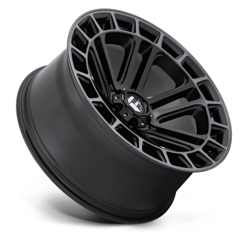 Fuel Off-Road Aluminum Wheels 22X10 Heater D720 Matte Black Double Dark Tint Machined