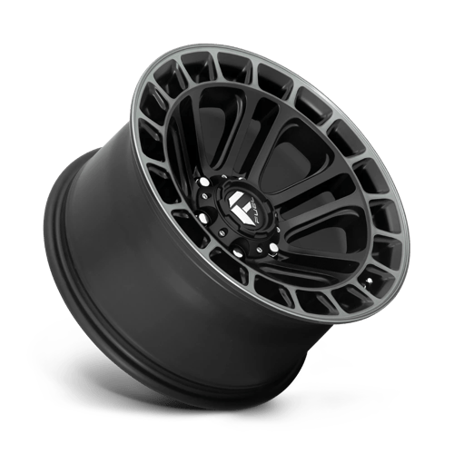 Fuel Off-Road Aluminum Wheels 20X10 Heater D720 Matte Black Double Dark Tint Machined