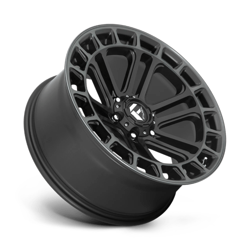 Fuel Off-Road Aluminum Wheels 20X9 Heater D720 Matte Black Double Dark Tint Machined