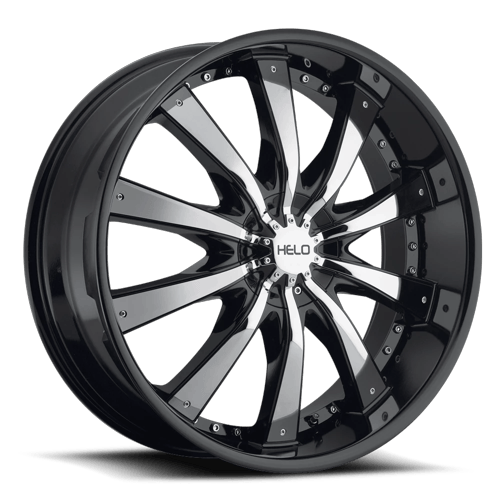 Helo - HE875 20X8.5 6X5/5.5 G-blk/chr +38MM