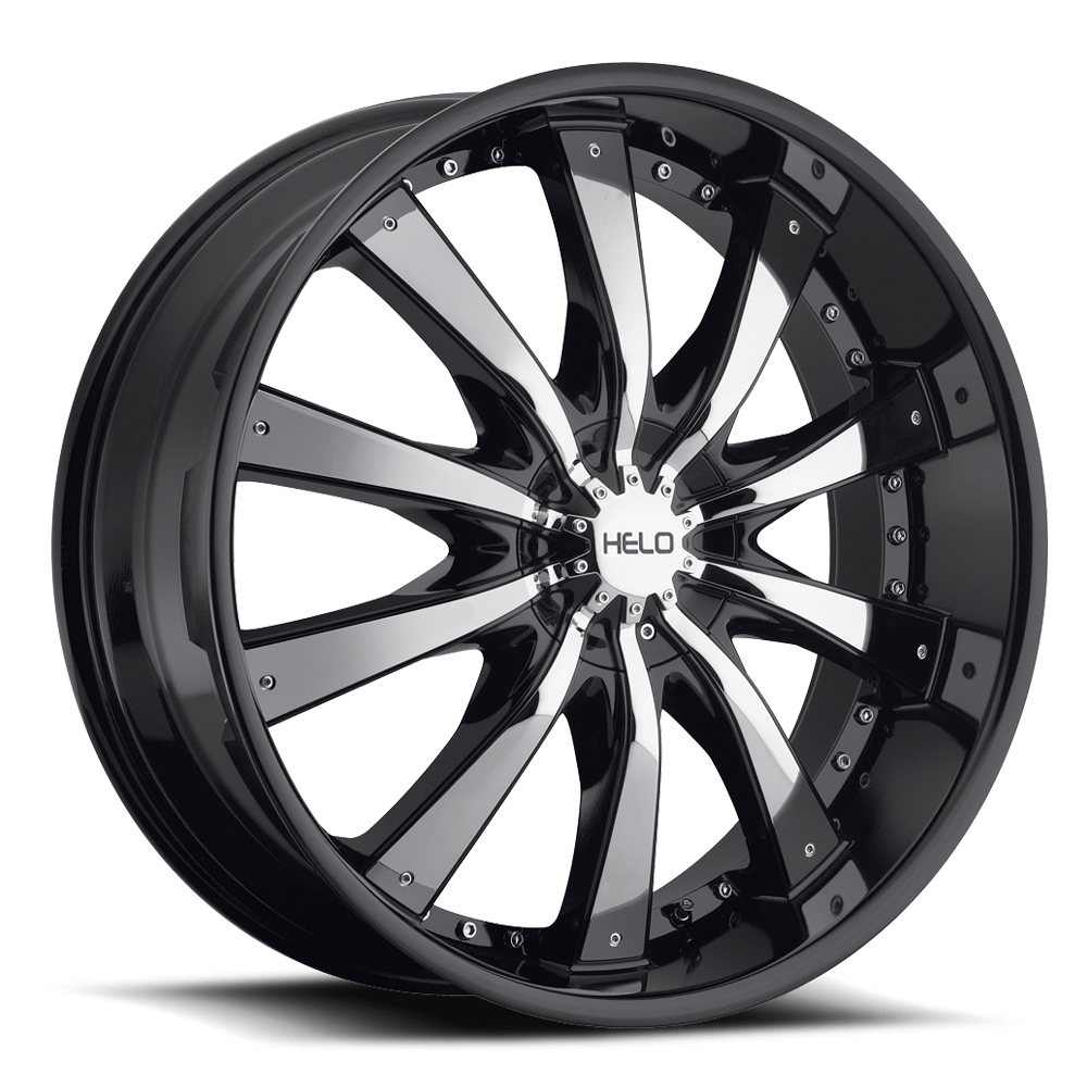 Helo - HE875 20X8.5 6X132/5.5 G-blk/chr +38MM