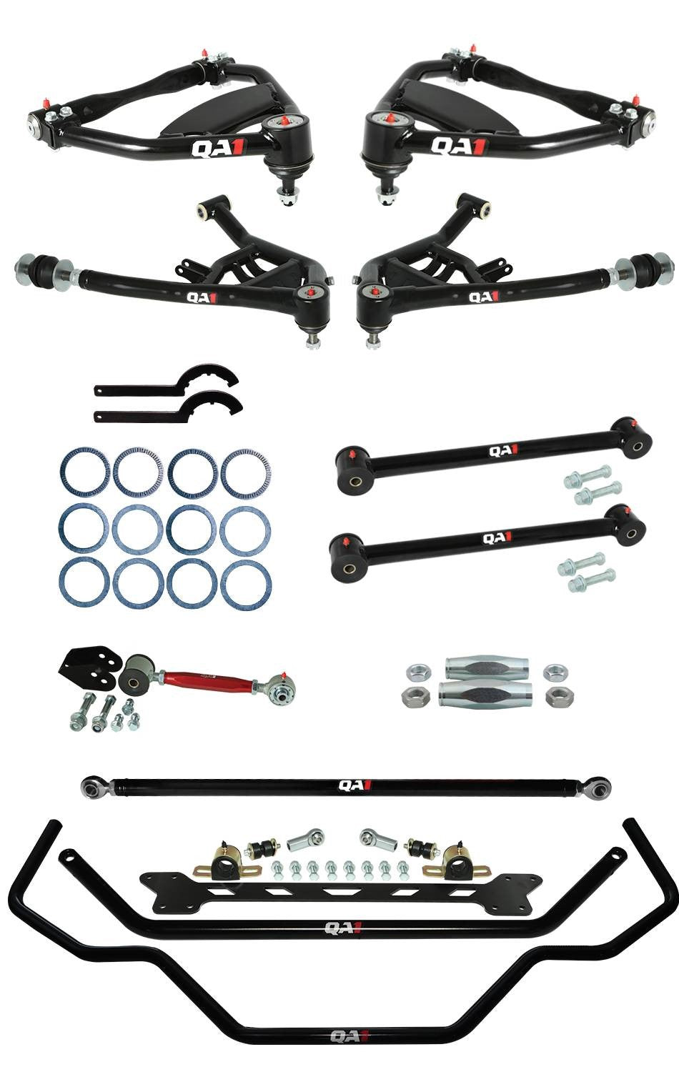 QA1 65-68 GM B-Body Level 2 Handling Kit 2.0 w/o Shocks - HK12-GMB2