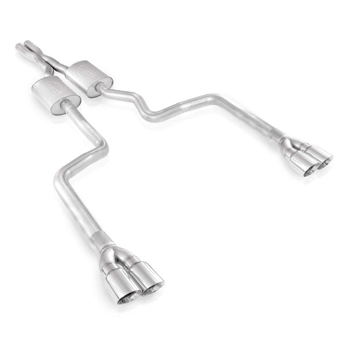 Stainless Works - 2008-14 Challenger Catback - HM64CB-C