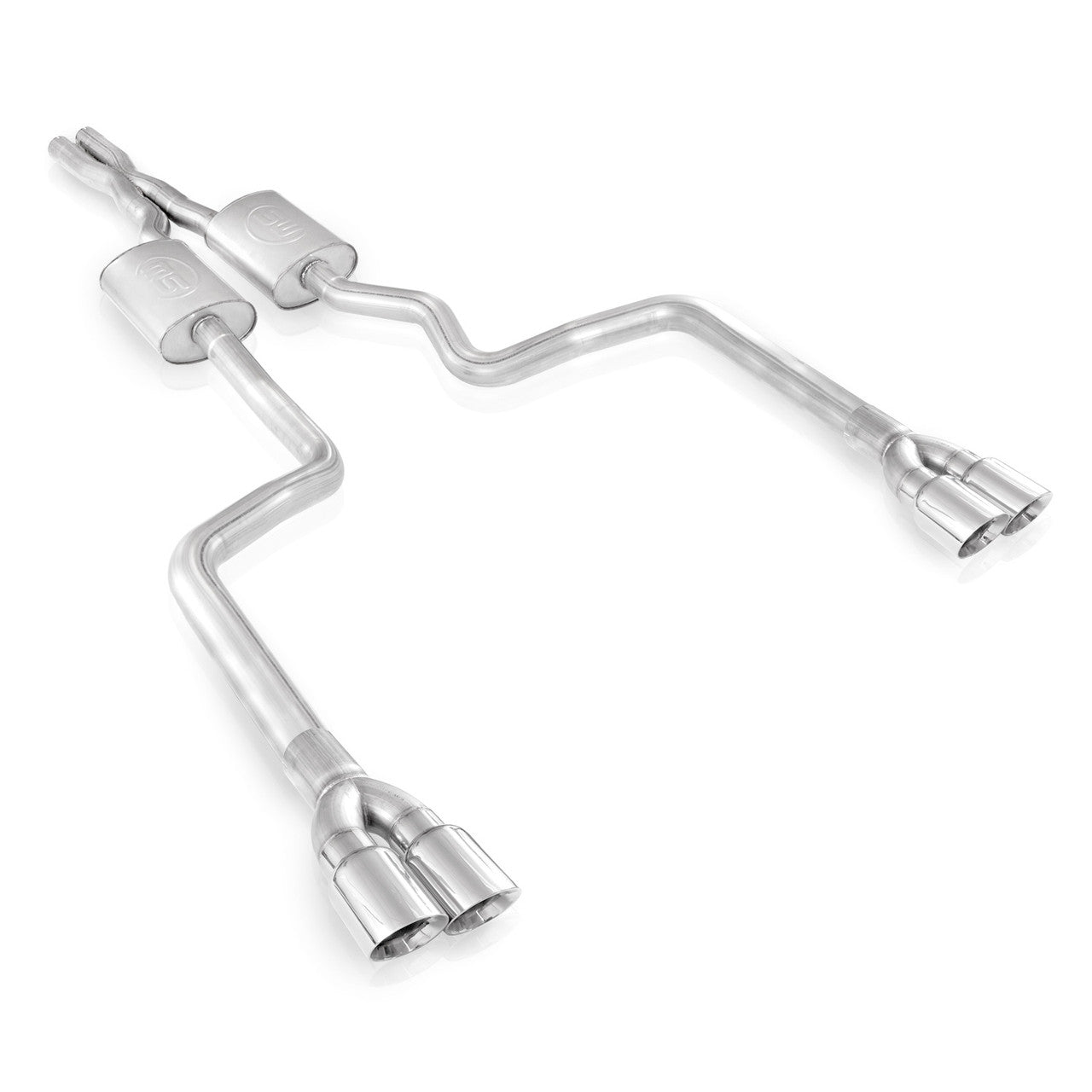 Stainless Works - 2008-14 Challenger Catback - HM64CB-C