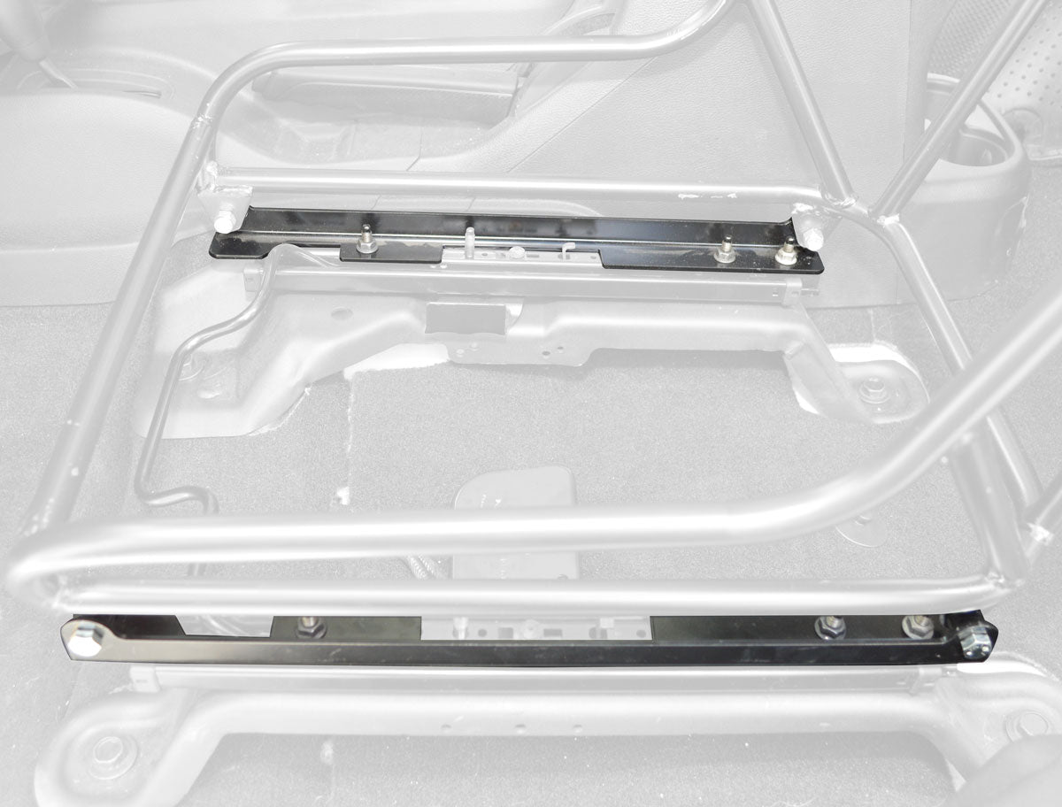 PRP Jeep Wrangler JK/JKU Daily Driver High Back Suspension Seats Kit (Pair) - Gray - A140110-C38-54 - close-up view 2