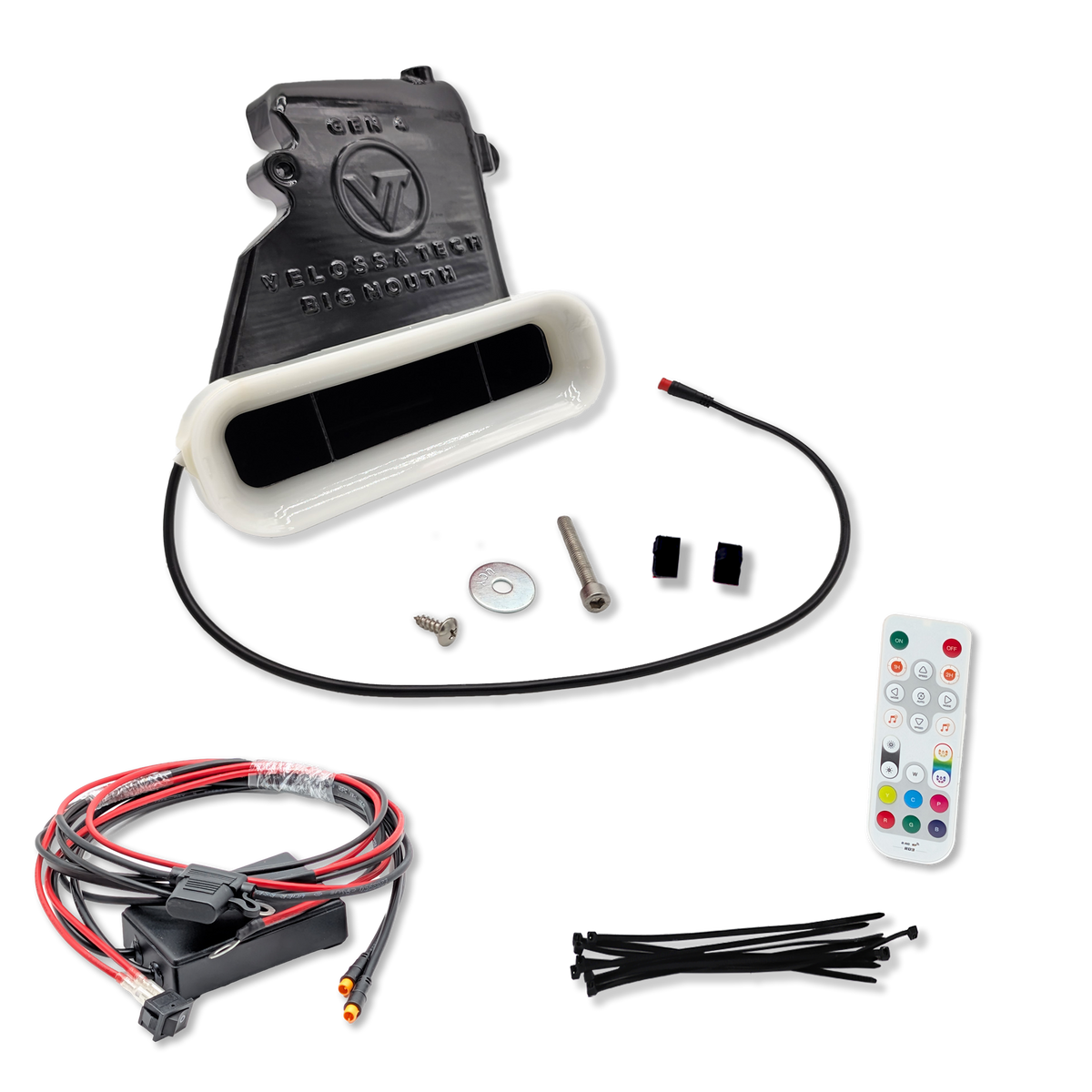 2023+ Honda Civic Type R BIG MOUTH LIT KIT Ram Air Intake Snorkel