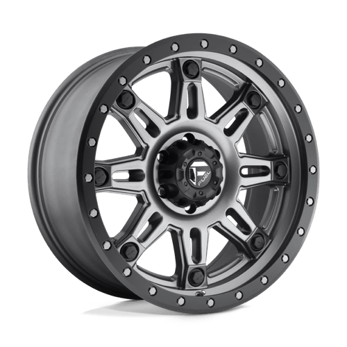 Fuel Off-Road Aluminum Wheels 20X9 Hostage Iii D568 Matte Gunmetal Black Bead Ring