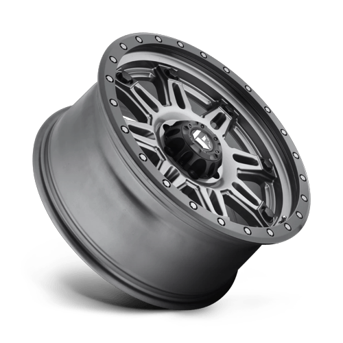 Fuel Off-Road Aluminum Wheels 20X9 Hostage Iii D568 Matte Gunmetal Black Bead Ring