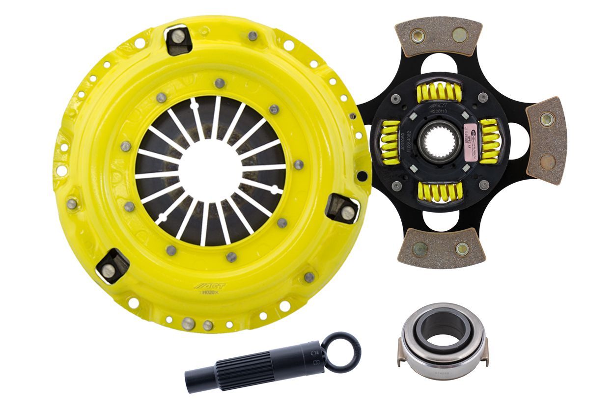 ACT 1990 Honda Prelude XT/Race Sprung 4 Pad Clutch Kit - HP4-XTG4