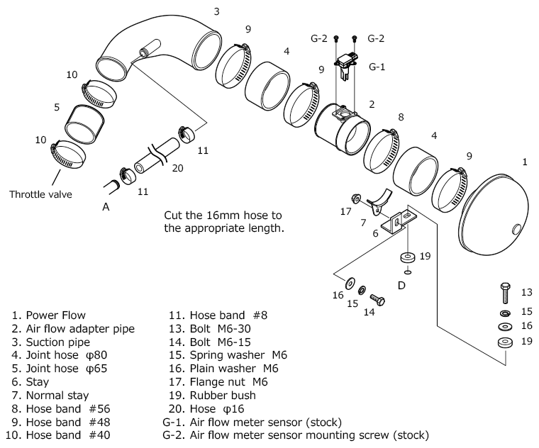 HKS Racing Suction Classification - 70020-AH107