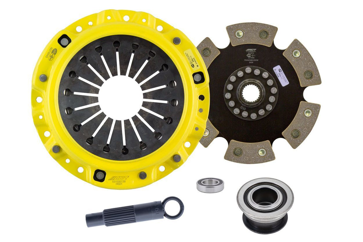 ACT 2000 Honda S2000 HD/Race Rigid 6 Pad Clutch Kit - HS2-HDR6