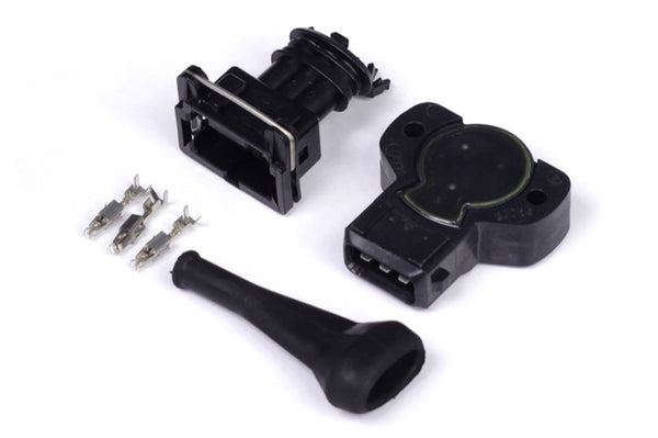 Haltech - Haltech Throttle Position Sensor (Black/CCW Rotation/8mm D-Shaft) - HT-010404