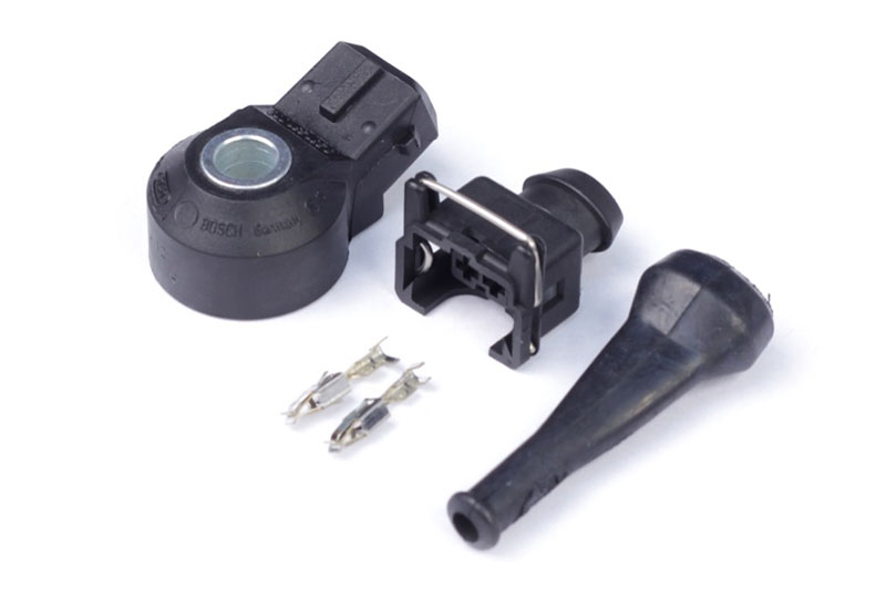 Haltech - Haltech Genuine Bosch Knock Sensor 8mm (5/16in) Mounting Bolt w/Plug & Pins - HT-011100