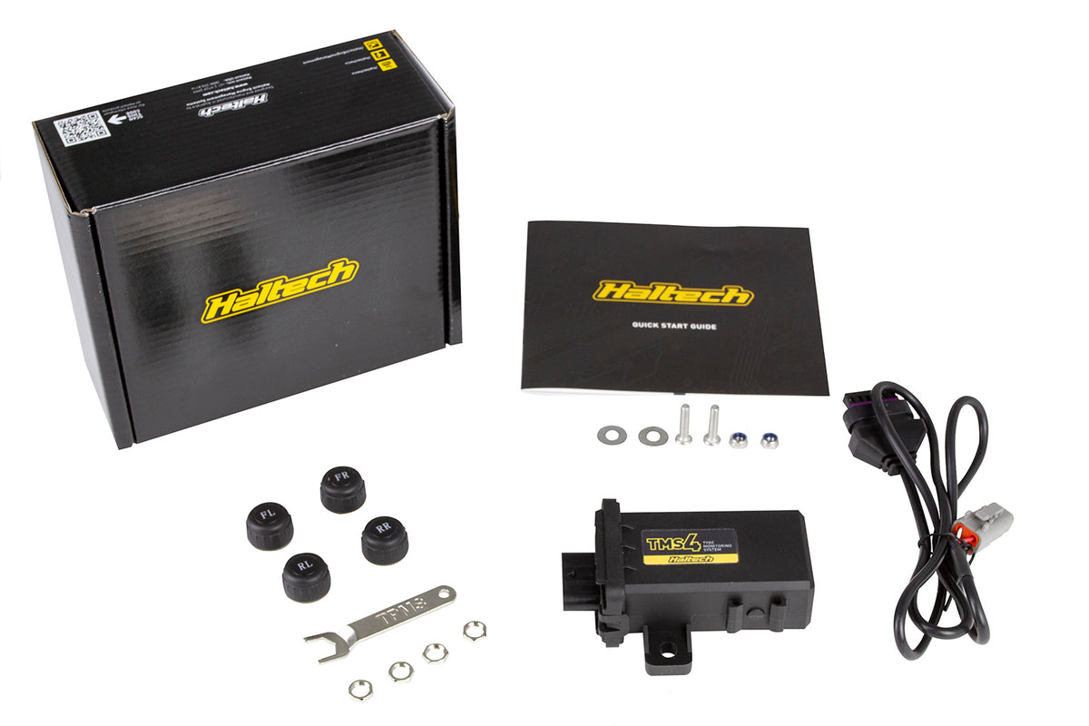 Haltech - Haltech TMS-4 - Tire Monitoring System w/ External Sensors - HT-011601