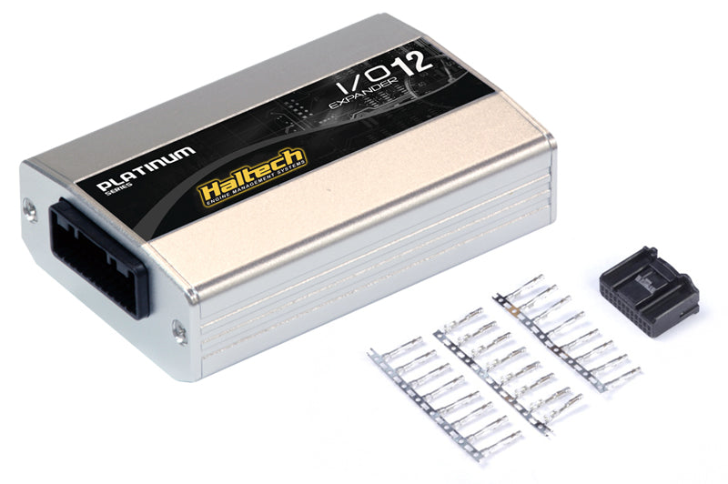 Haltech - Haltech IO 12 Expander Box B CAN Based 12 Channel w/Plug & Pins - HT-059903