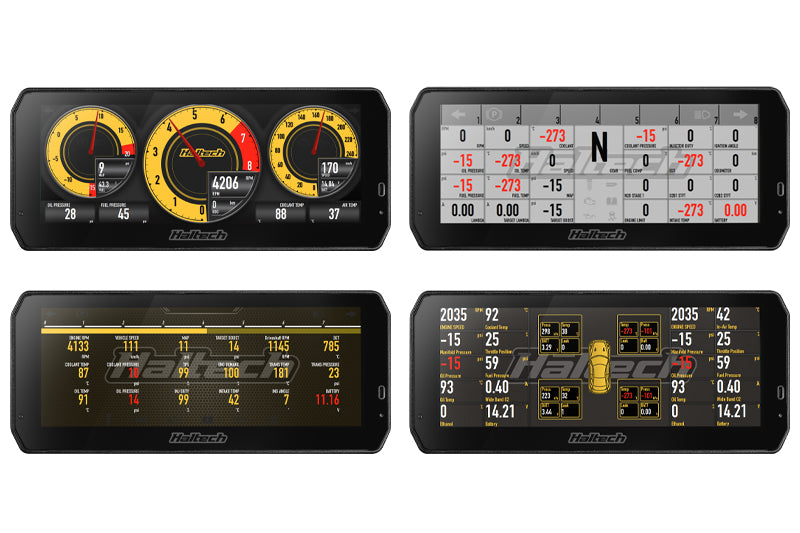 Haltech - Haltech uC-10 10in Digital Dash Kit w/Cables & Accessories - HT-068000