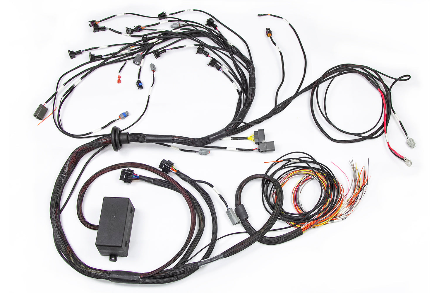 Haltech - Haltech Elite 2000/2500 Terminated Engine Harness w/EV1 Injector Connectors - HT-130326