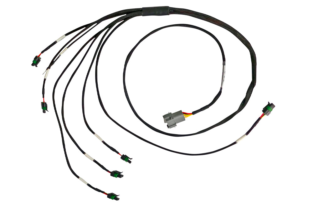 Haltech - Haltech Elite 2000/2500 Universal Inline 6 Cyl High Output IGN-1A Inductive Coil Ignition Harness - HT-130337