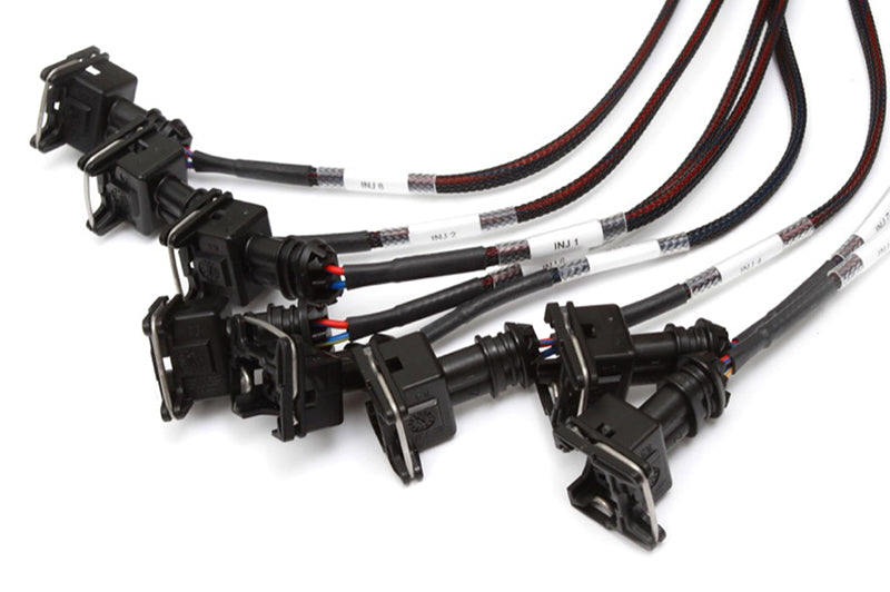 Haltech - Haltech GM GEN III LS1 & LS6 (Non DBW) Elite 2000/2500 Terminated Harness w/EV1 Injector Connectors - HT-141360