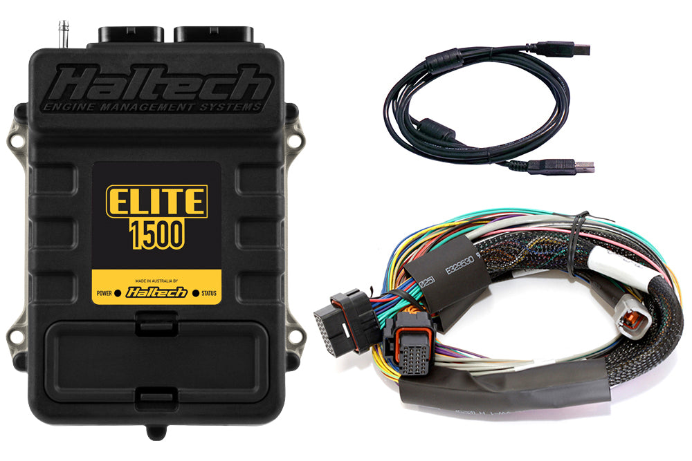 Haltech - Haltech Elite 1500 Basic Universal Wire-In Harness ECU Kit - HT-150902