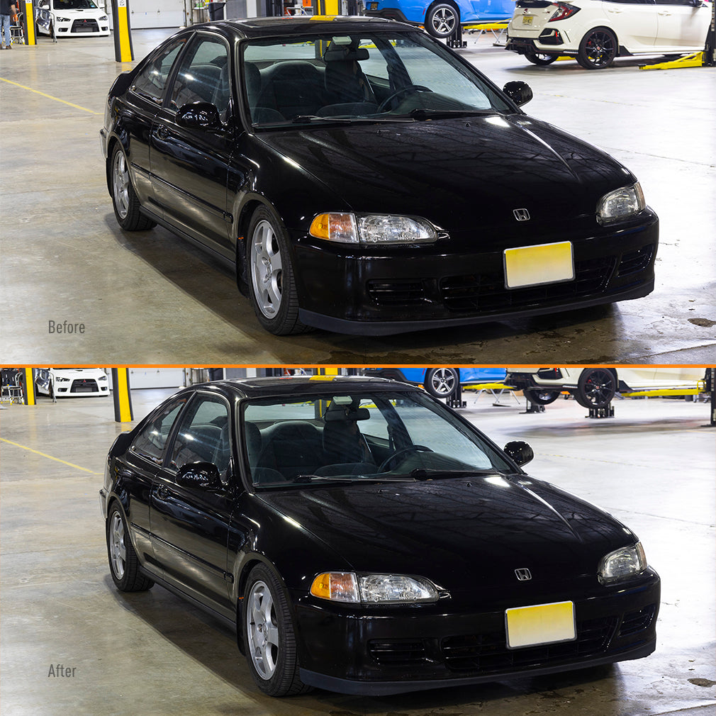 Mishimoto Wheel Spacers - 4x100 - 56.1 - 30 - M12 - Black - MMWS-011-300BK for 1980-2005 Honda Civic - close-up