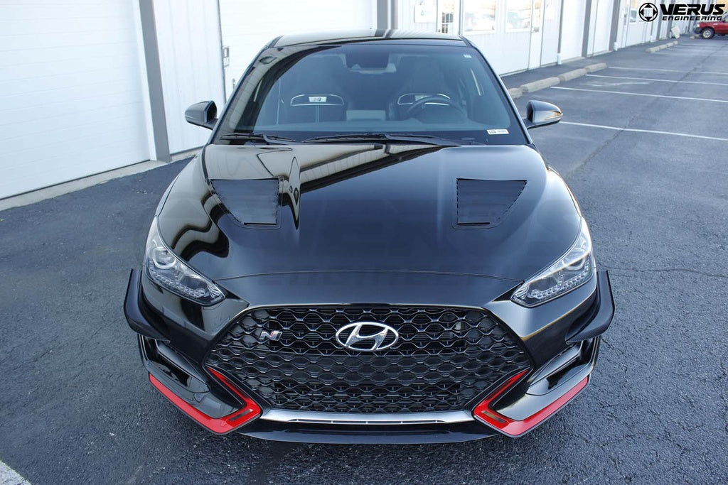 Verus - Hood Louver Kit - Hyundai Veloster - A0387A