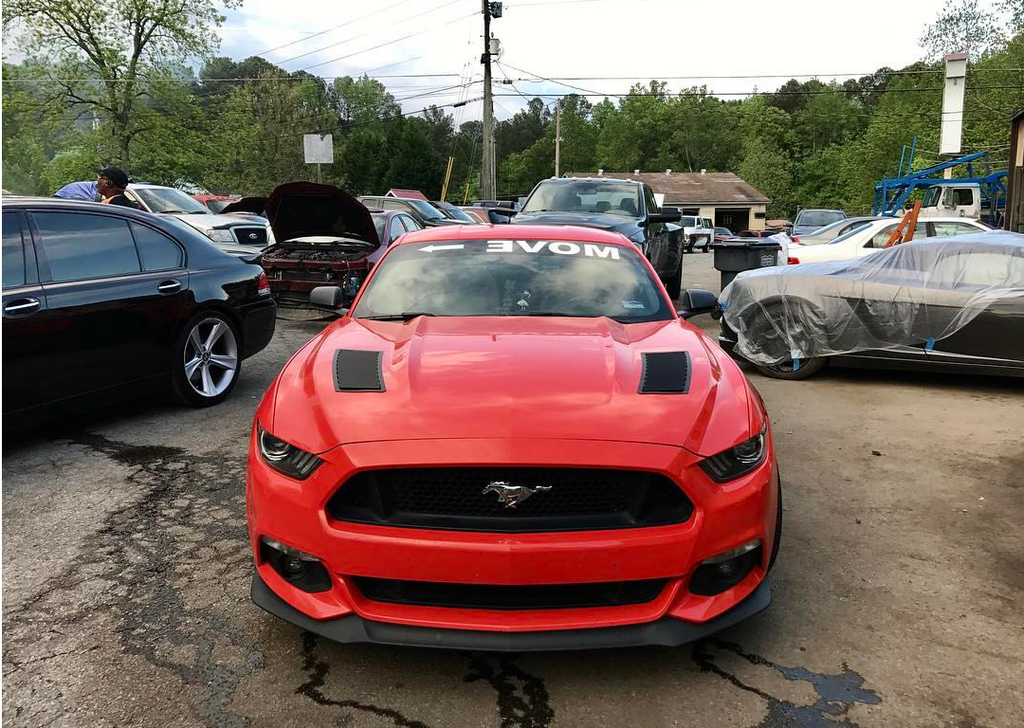 Verus - Hood Louver Kit (GT Hood Spec) - Ford Mustang S550 (2015-2017) - A0101A