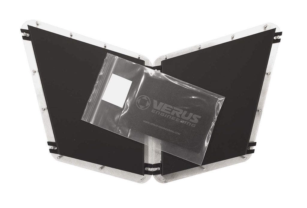 Verus - Hood Louver Rain Guard Kit - Ford Fiesta ST/Fiat 500 - A0159A