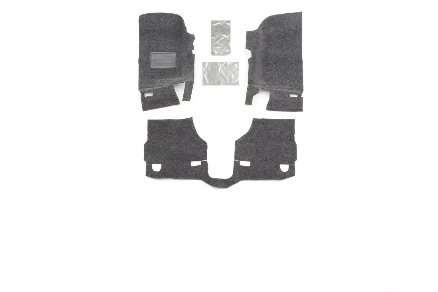 Husky Liners Jeep Liner for 07-10 Jeep Wrangler JK 2dr (Incl. Heat Shields)