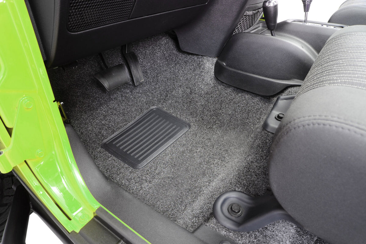 Husky Liners Jeep Liner for 07-17 Jeep Wrangler JKU 4dr (Incl. Heat Shields)