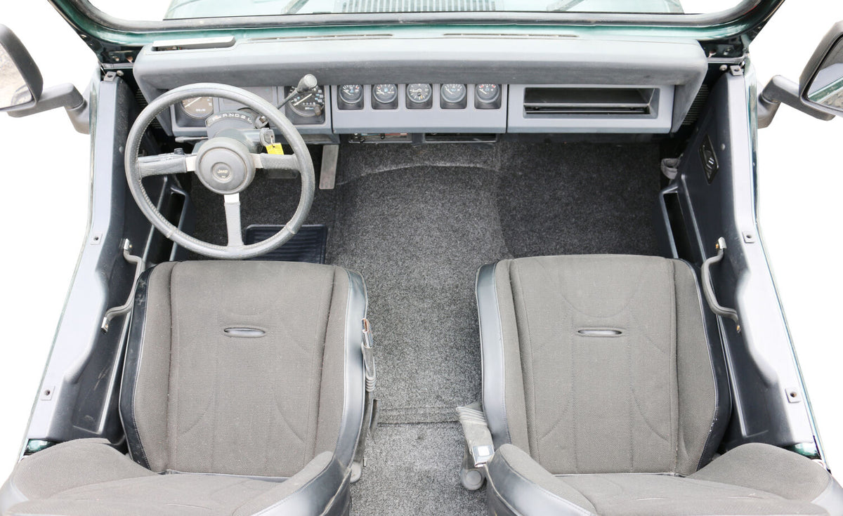 Husky Liners Jeep Liner for 76-95 Jeep Wrangler/CJ7 (Incl. Heat Shields)