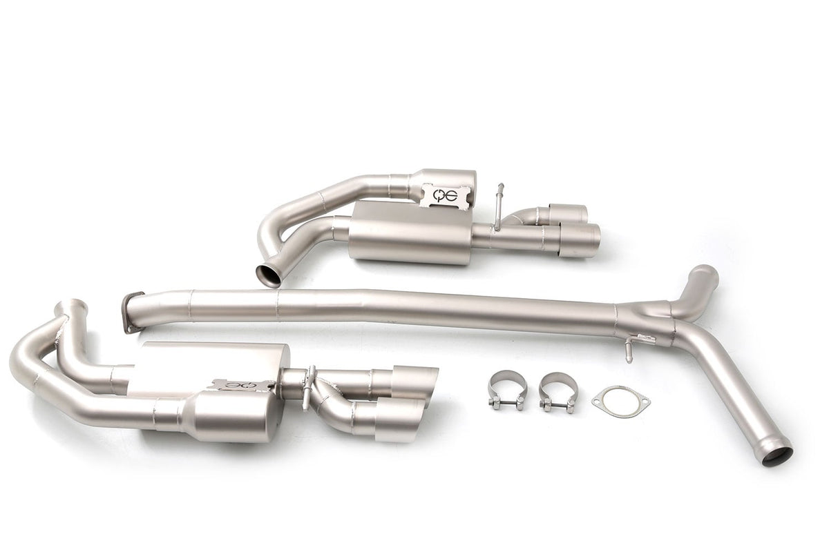 cp-e Austenite™ Optima/Sonata 2.0T Cat Back Exhaust (&#39;11-&#39;15)