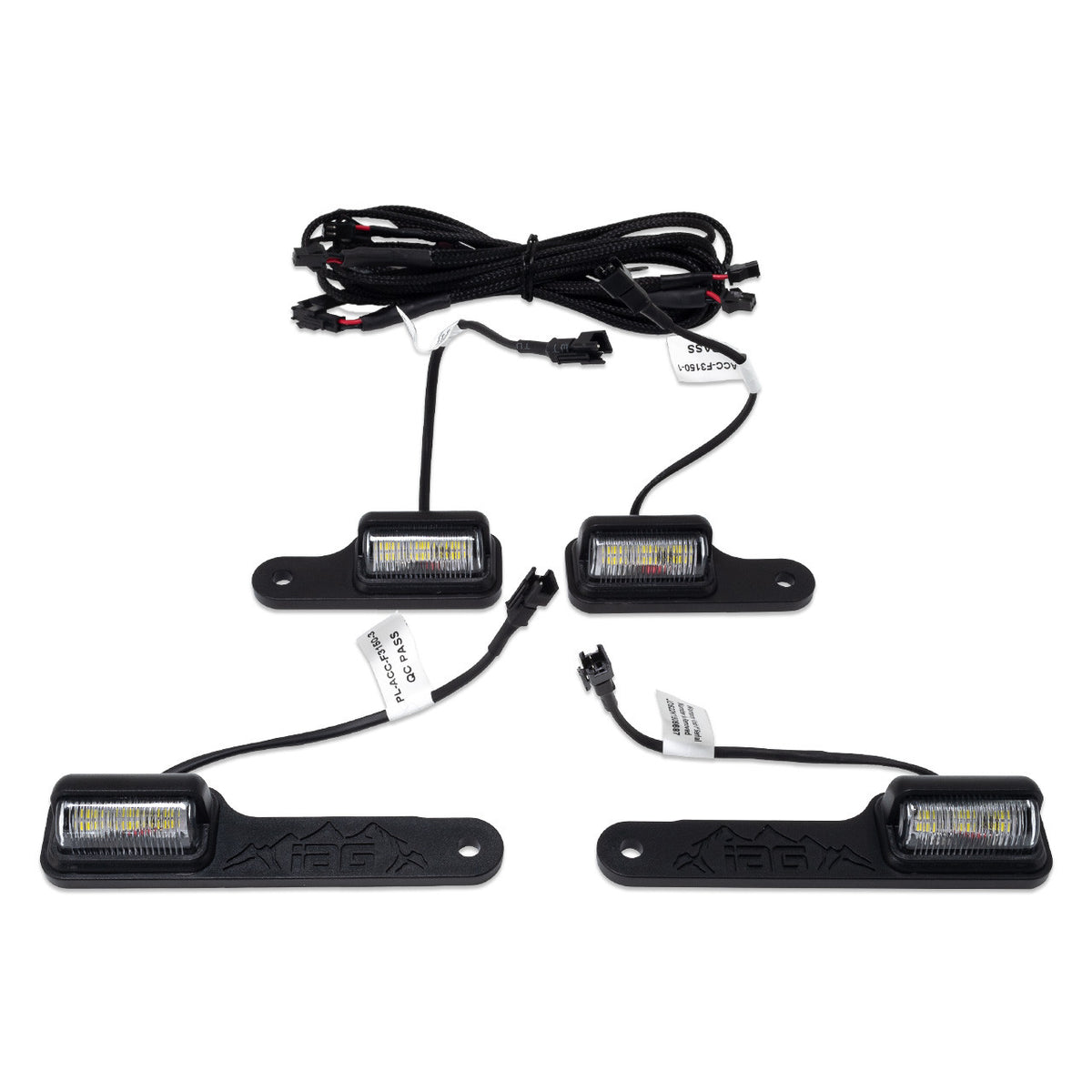 IAG 4PC Interior LED Dome Light Kit V2 with Harness For 2021+ Ford Bronco - IAG-ACC-F1060