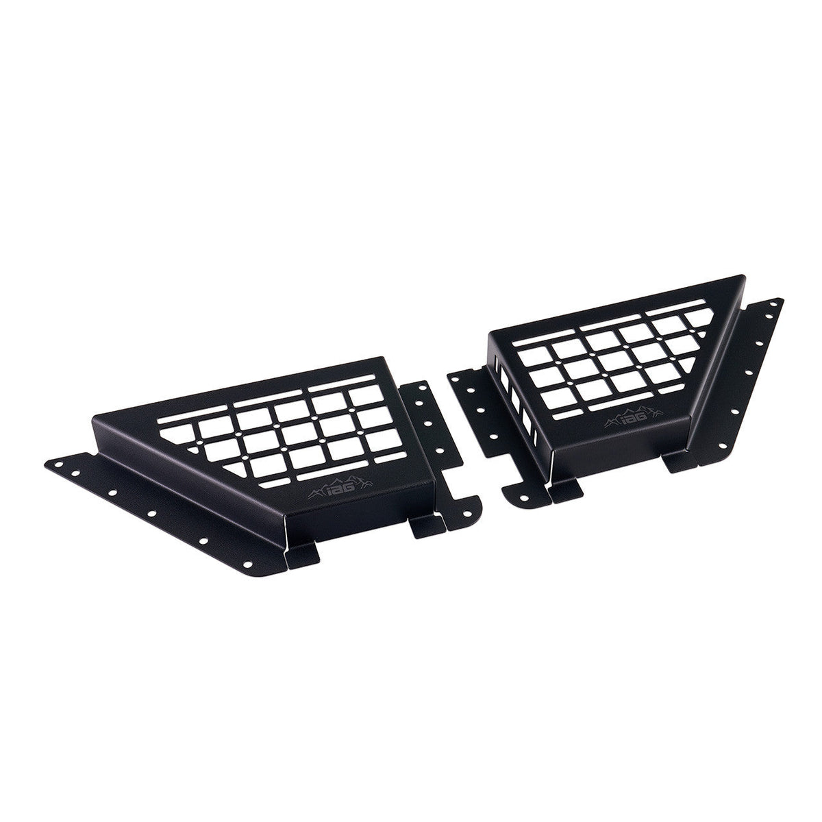 IAG Front Black Steel MOLLE Door Bin for 2021+ Ford Bronco - IAG-ACC-F1080-02