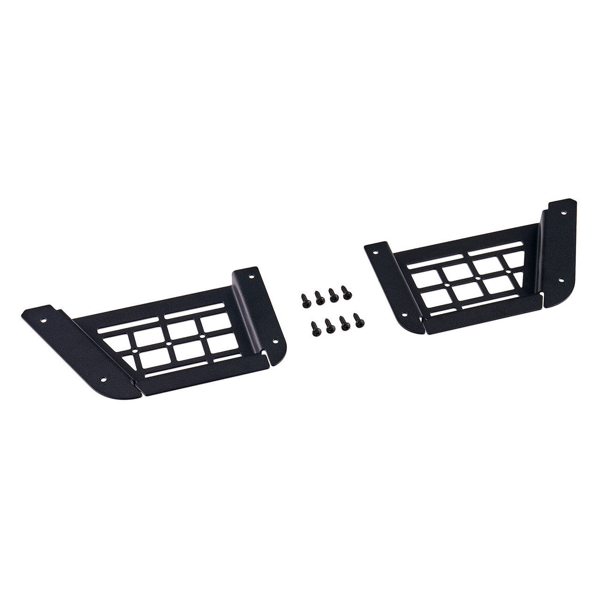 IAG Rear Black Steel MOLLE Door Bin for 2021+ Ford Bronco 4 Door - IAG-ACC-F1081-03