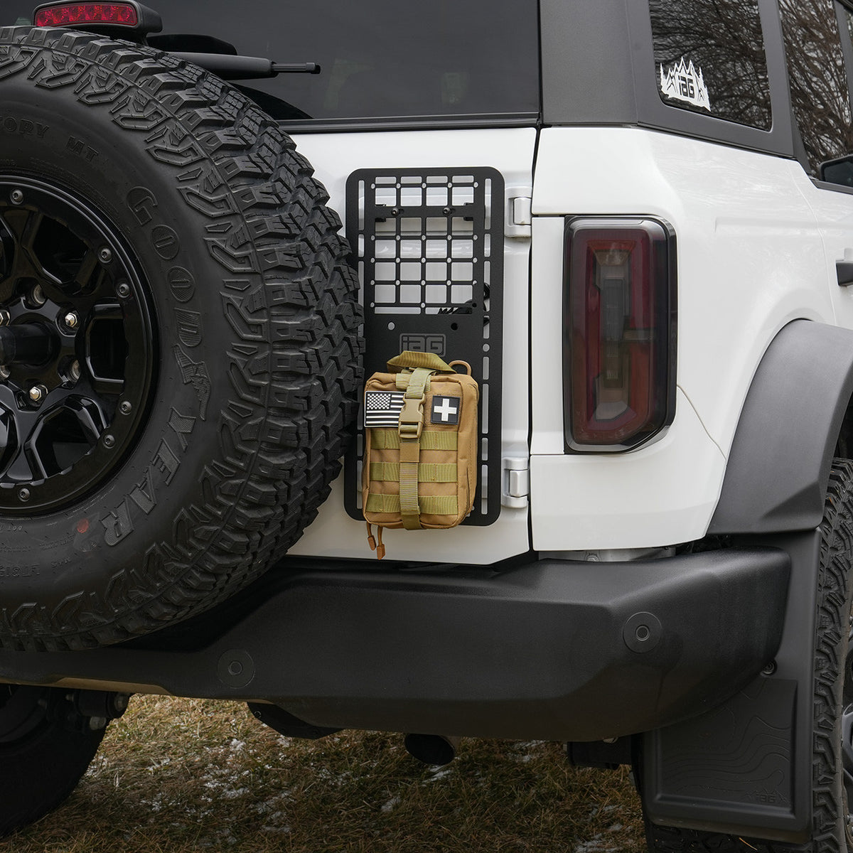 IAG Off-Road - IAG Off-Road Tailgate MOLLE Panel For 2021+ Ford Bronco - IAG-ACC-F1084