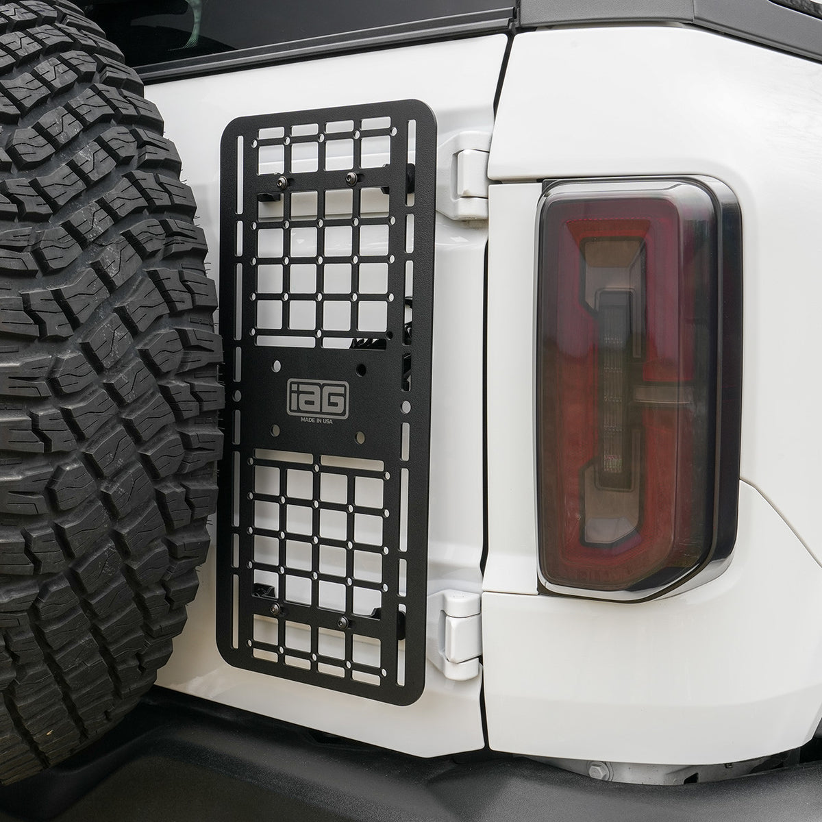 IAG Off-Road - IAG Off-Road Tailgate MOLLE Panel For 2021+ Ford Bronco - IAG-ACC-F1084