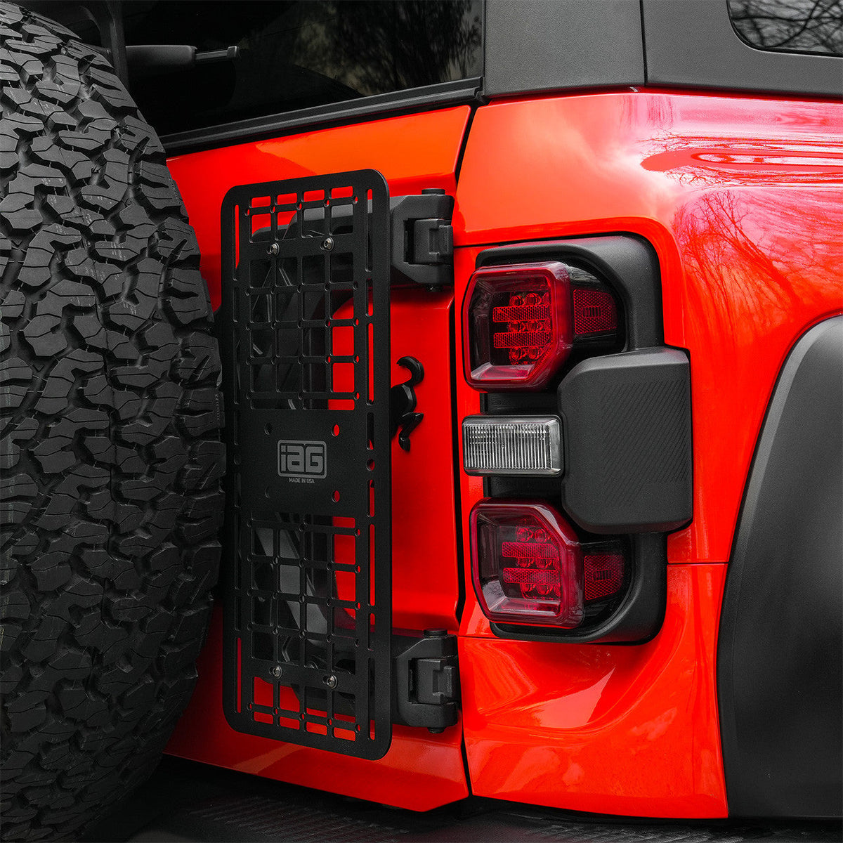 IAG Tailgate MOLLE Panel for 2021+ Ford Bronco Equipped with IAG X-Bra - IAG-ACC-F1085-05