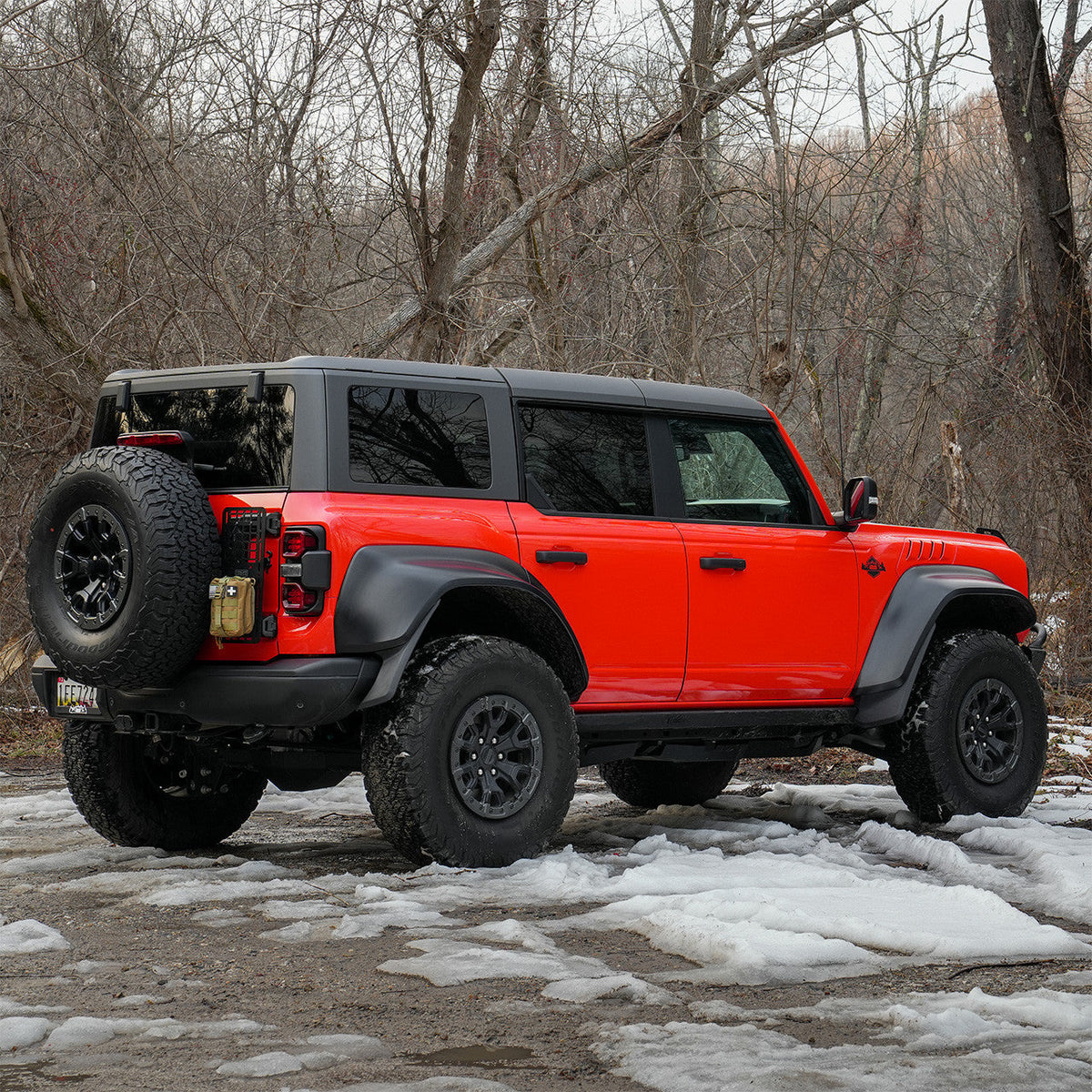IAG Tailgate MOLLE Panel for 2021+ Ford Bronco Equipped with IAG X-Bra - IAG-ACC-F1085-06