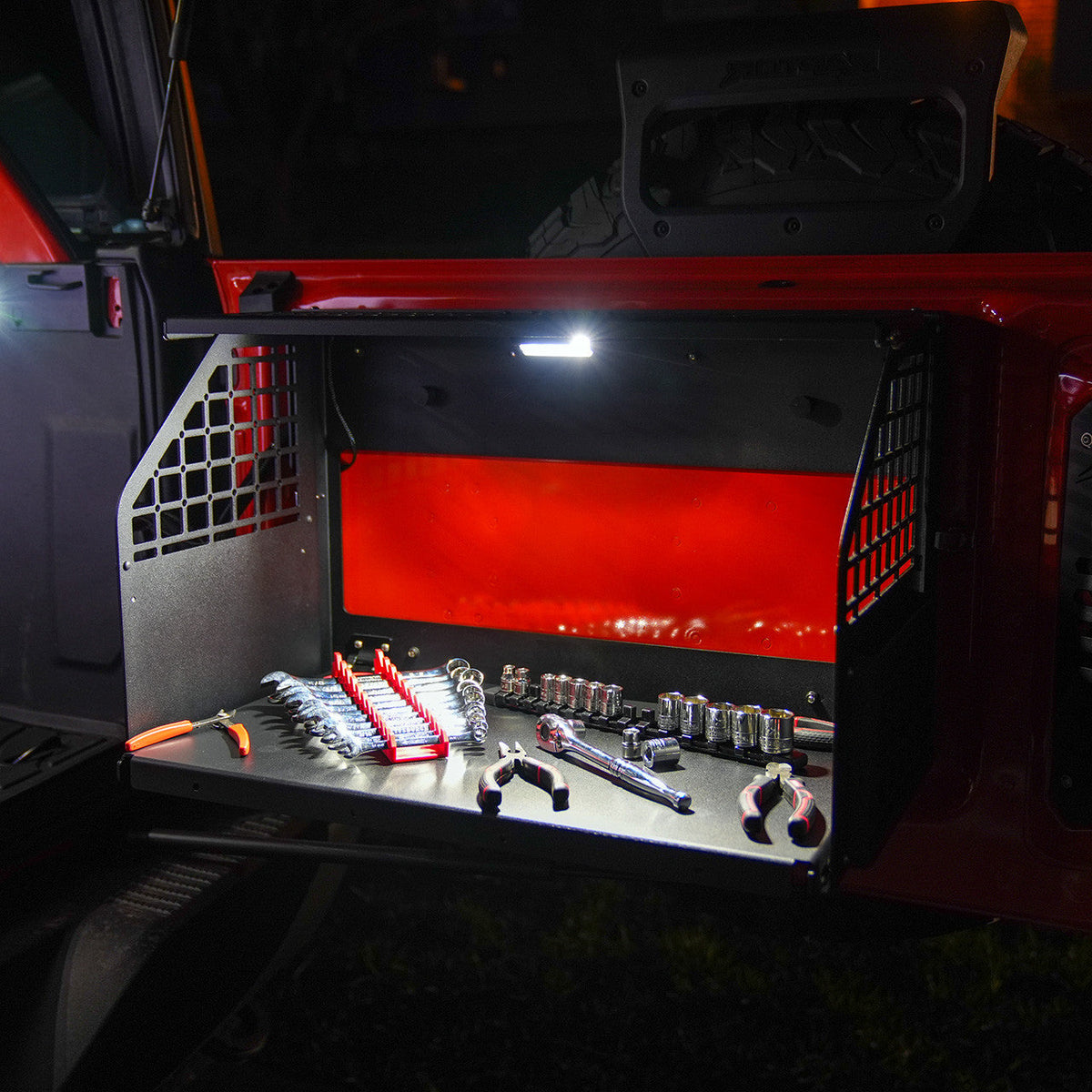 IAG Multilevel Tailgate Table Light for 2021+ Ford Bronco - IAG-ACC-F1087-18