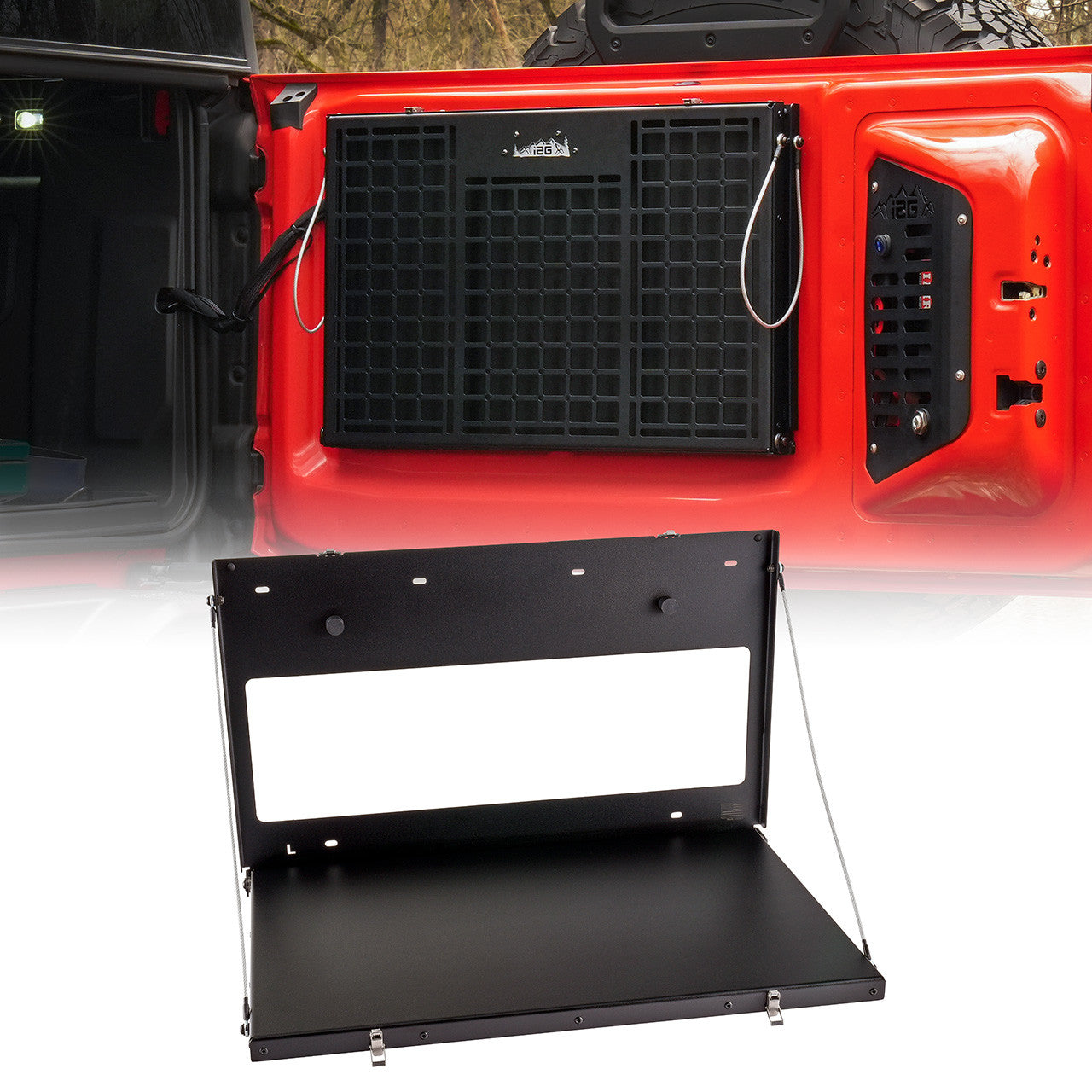 IAG Base Camp Tailgate Table for 2021+ Ford Bronco - IAG-ACC-F1088-01
