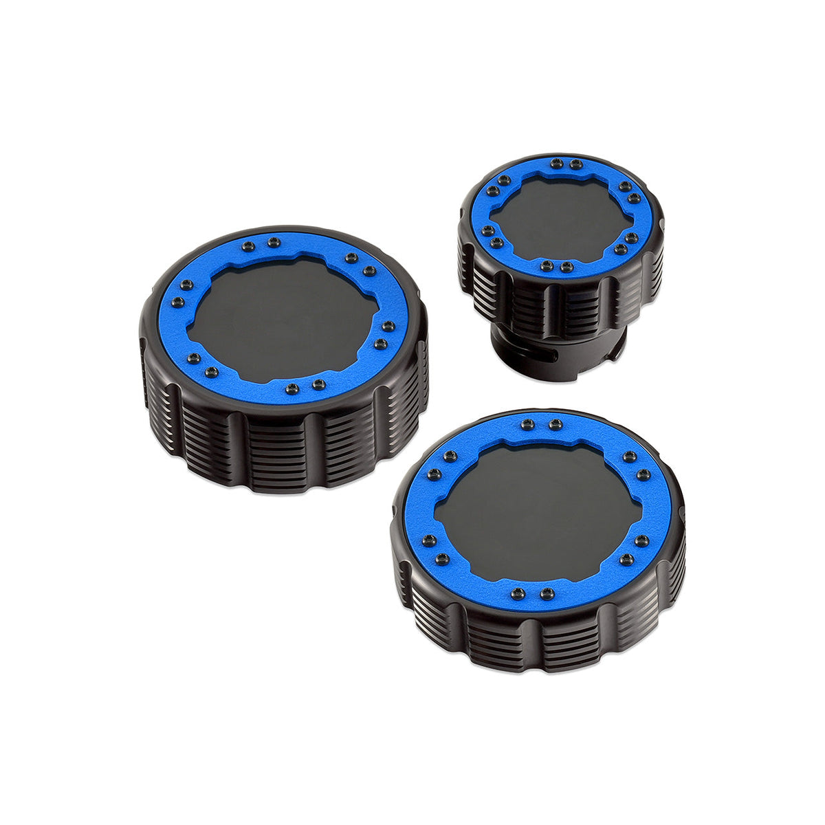 IAG Off-Road Beadlock Cap Kit for 2015+ Ford F-150, 17+ F-150 Raptor - IAG-ACC-F1097BK for 2015-2026 Ford F-150 - view 2