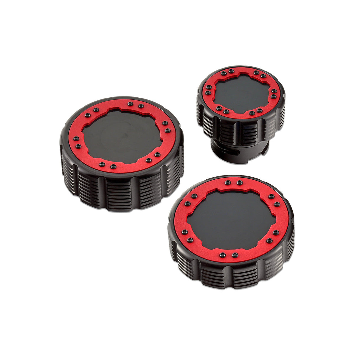 IAG Off-Road Beadlock Cap Kit for 2015+ Ford F-150, 17+ F-150 Raptor - IAG-ACC-F1097BK for 2015-2026 Ford F-150 - view 9
